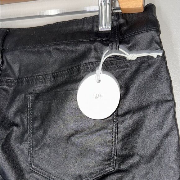 Black Biker Style Pants - Picture 9 of 14